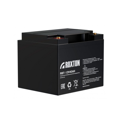 RBT-12V40AH Roxton аккумулятор 12В/40 Ач